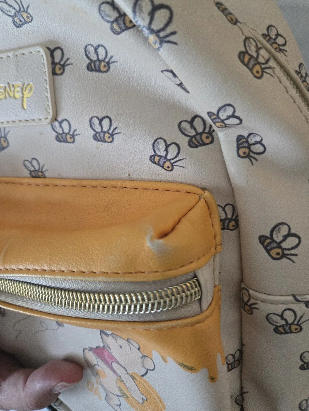 Loungefly Winnie The Pooh Bees And Honey Mini Backpack